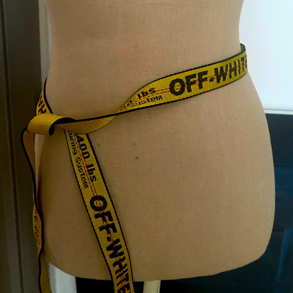Off White Virgil Abloh Classic Industrial Belt